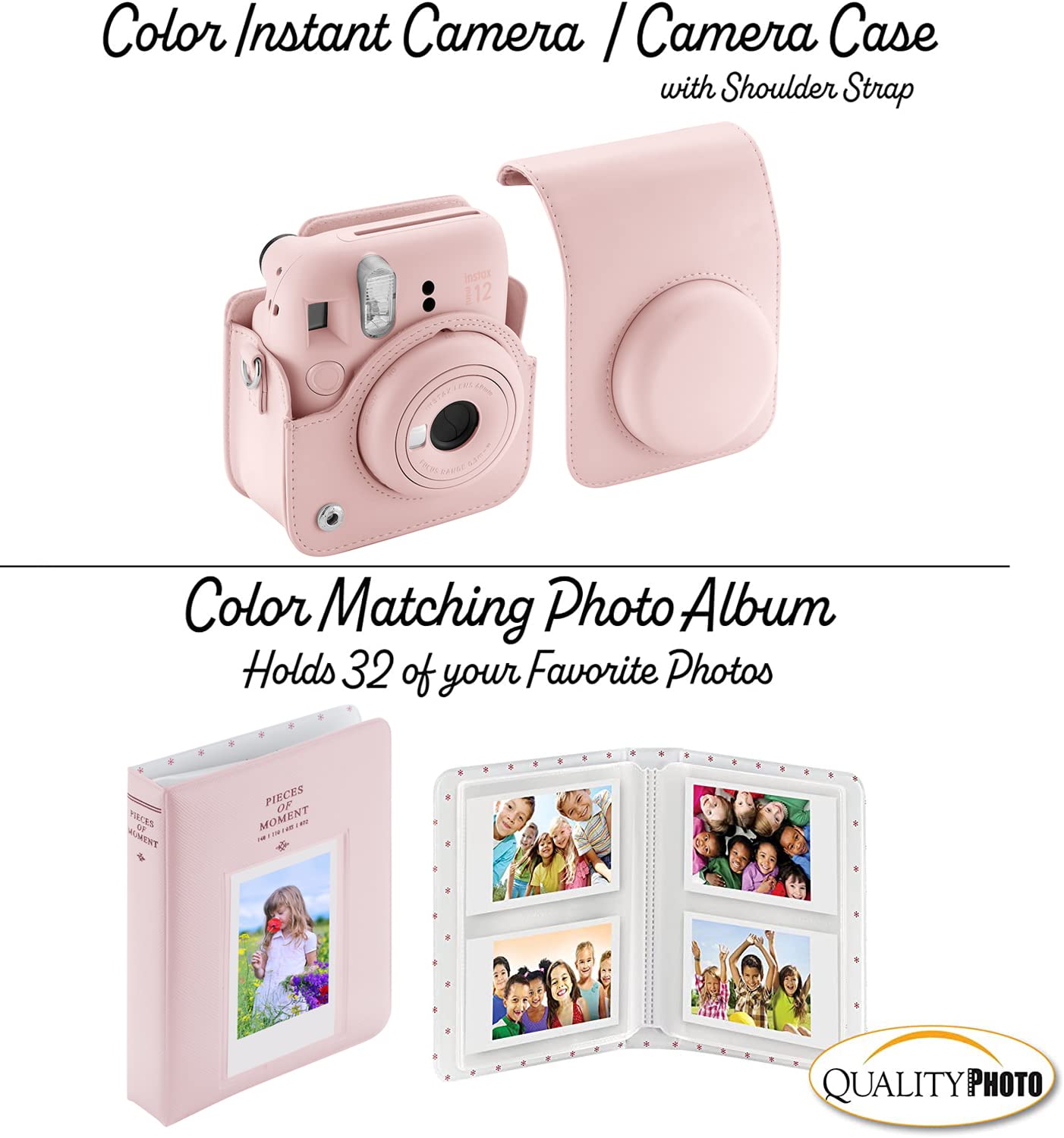 Foto 5 pulgar | Cámara Instantánea Fujifilm Instax Mini 12 Con Funda Y 60 Impresiones - Venta Internacional.