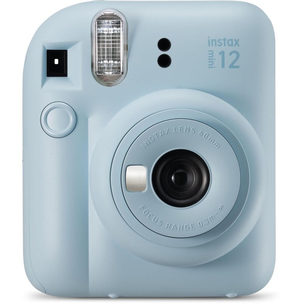 Foto 3 pulgar | Cámara De Película Instantánea Fujifilm Instax Mini 12 Azul Pastel - Venta Internacional.