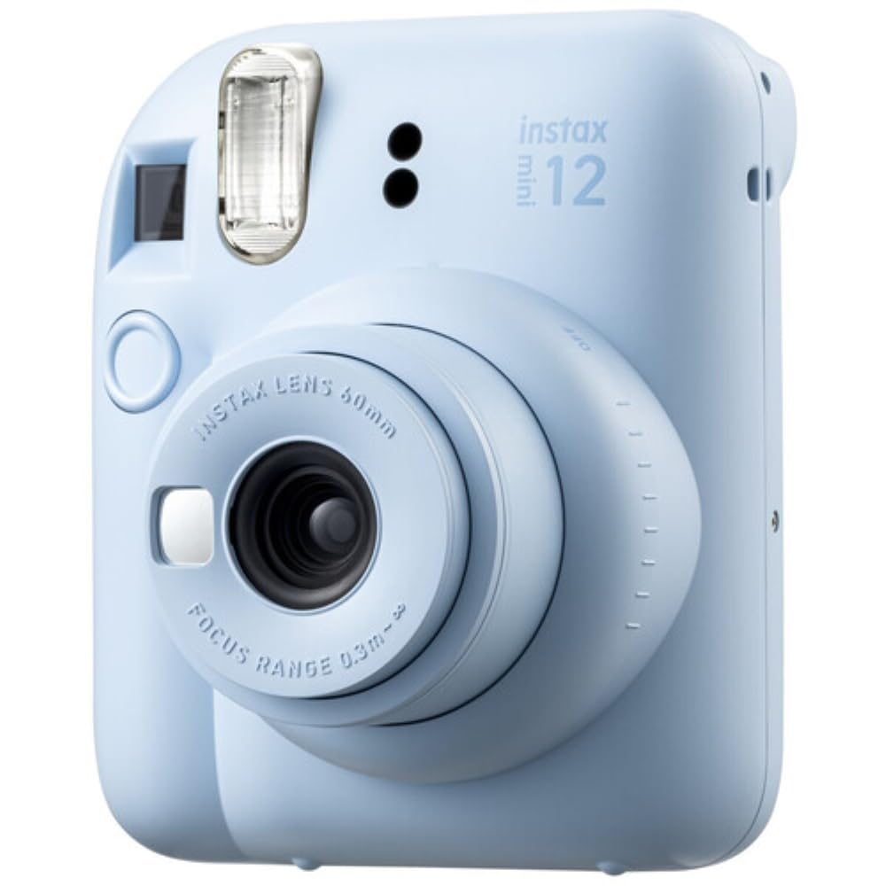 Foto 4 pulgar | Cámara De Película Instantánea Fujifilm Instax Mini 12 Azul Pastel - Venta Internacional.