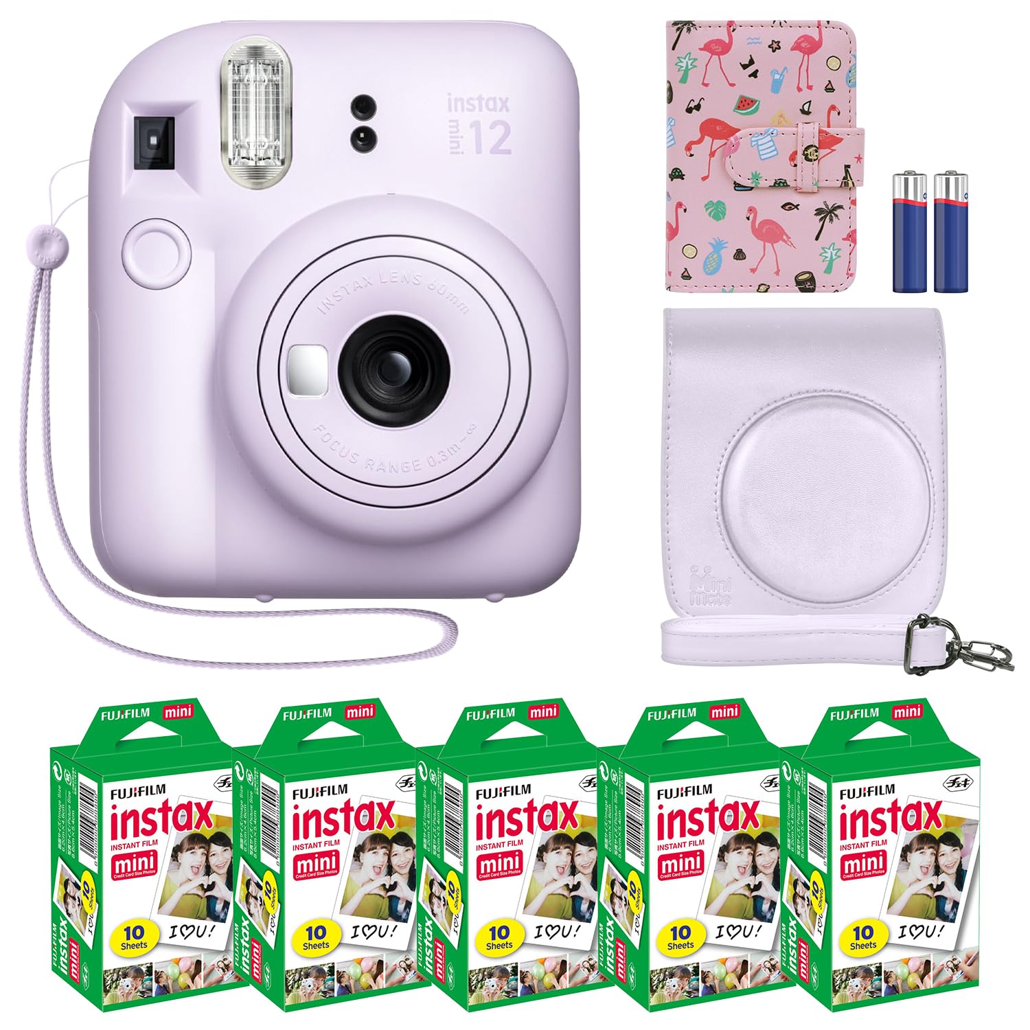 Foto 2 pulgar | Paquete De Accesorios Y Película Para Cámara Fujifilm Instax Mini 12 + - Venta Internacional.