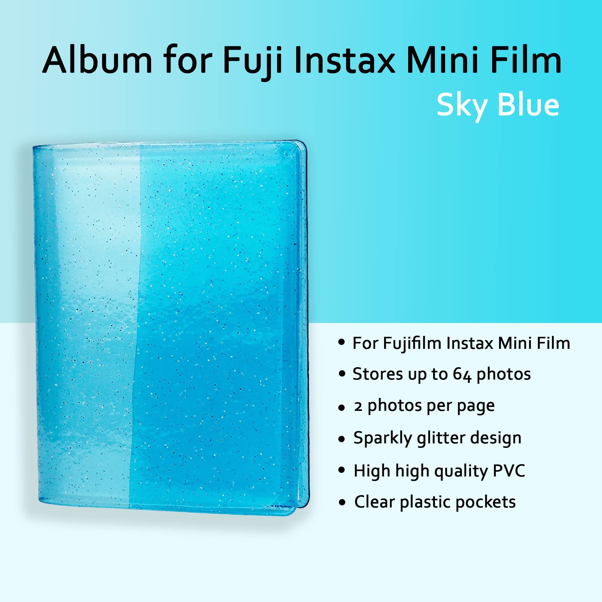 Foto 6 pulgar | Cámara Instantánea Fujifilm Instax Mini 11 Azul Cielo Con Paquete - Venta Internacional.