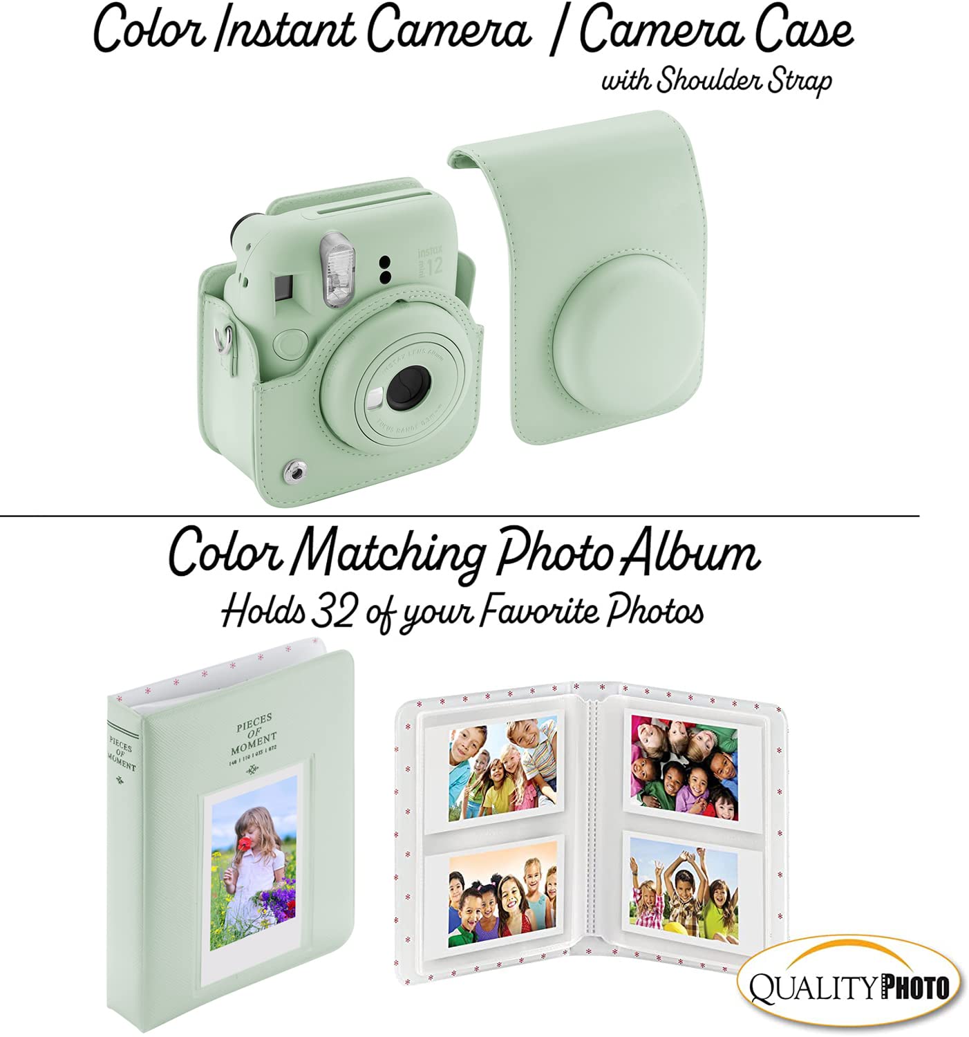 Foto 5 pulgar | Cámara Instantánea Fujifilm Instax Mini 12 Con Funda Y 40 Películas - Venta Internacional.