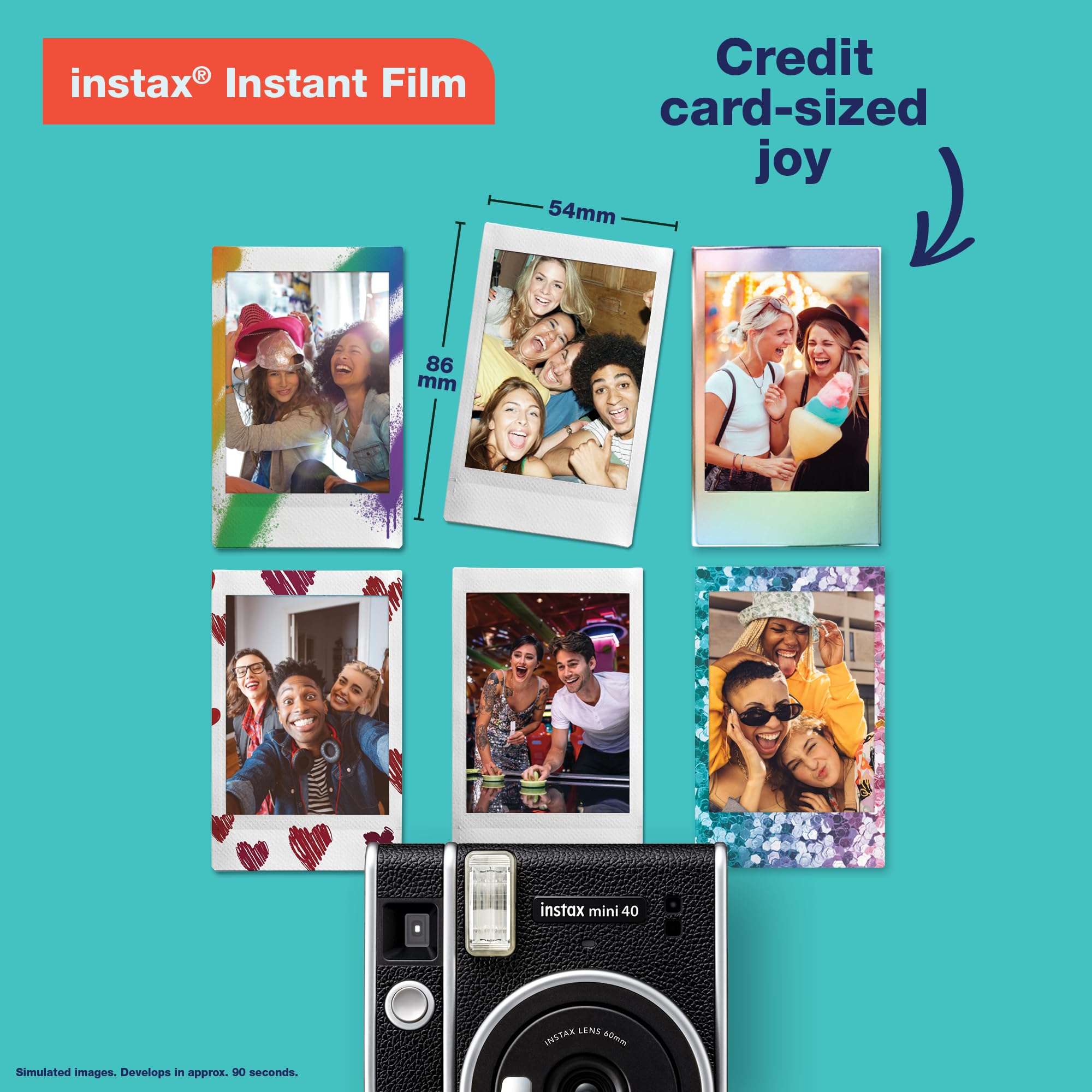 Foto 7 pulgar | Cámara Fujifilm Instax Mini 40 Instant Con Modo Selfie Plateada - Venta Internacional.