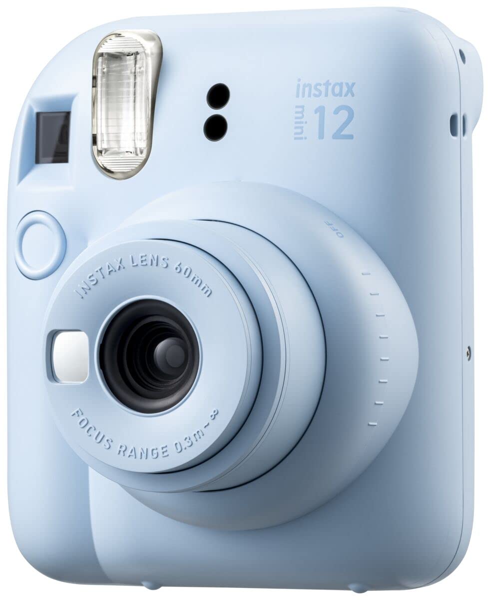 Foto 3 pulgar | Cámara De Película Instantánea Fujifilm Instax Mini 12 Azul Pastel - Venta Internacional.