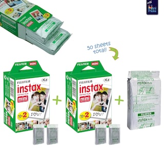 Foto 2 | Cámara Fujifilm Instax Mini 11 Lilac Purple Con Funda Y Película - Venta Internacional.