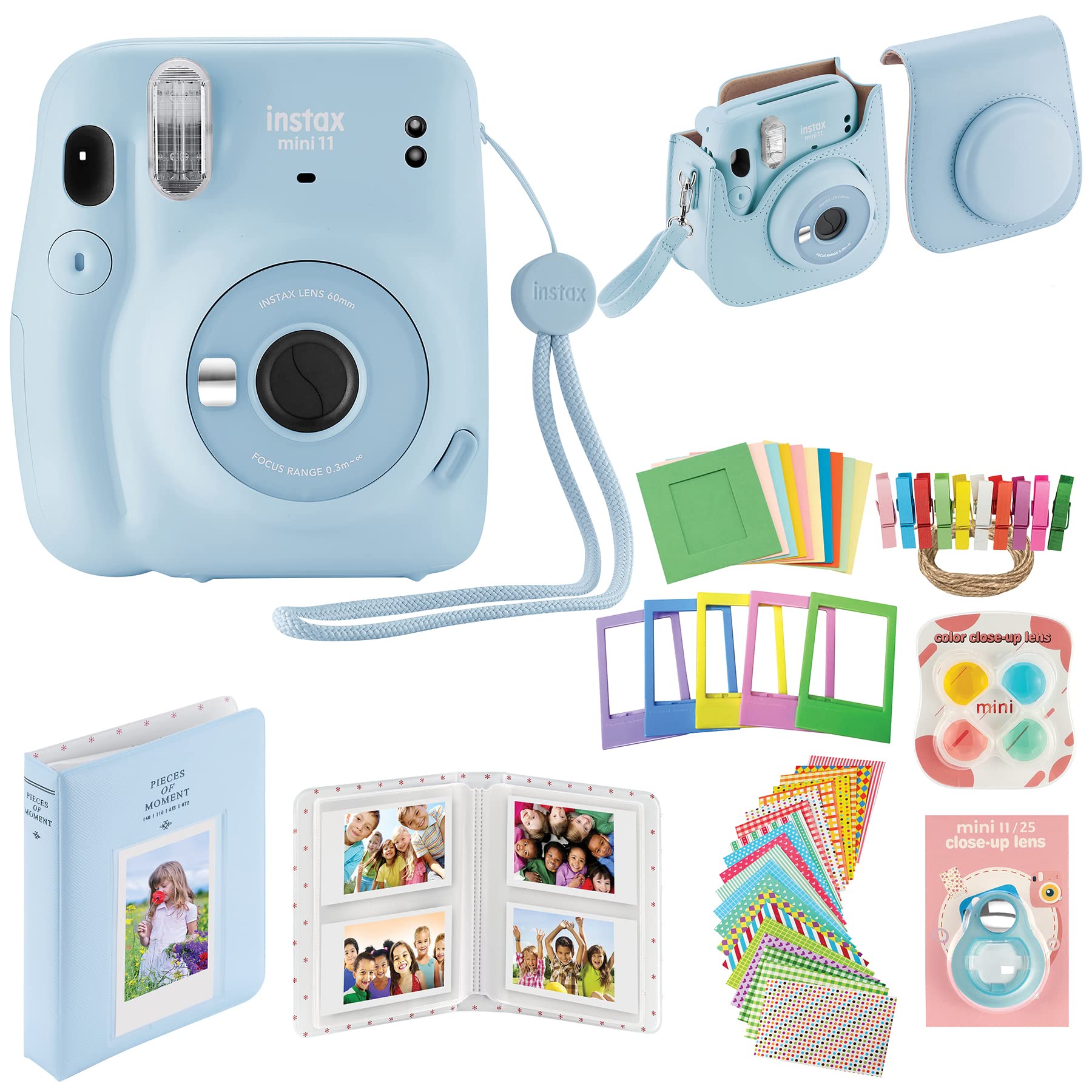 Foto 2 pulgar | Cámara Instantánea Fujifilm Instax Mini 11 Con Funda, Álbum Y Más - Venta Internacional.