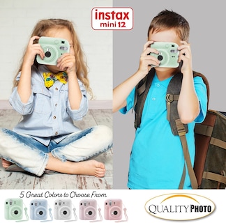 Foto 7 | Cámara Instantánea Fujifilm Instax Mini 12 Con Funda Y 60 Películas - Venta Internacional.