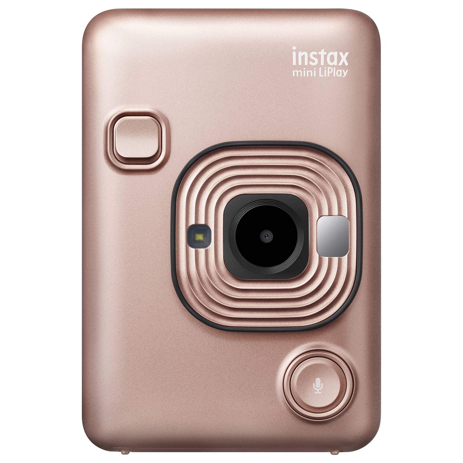 Cámara Instax Fujifilm Instax Mini Liplay Hybrid Oro Rosa - Venta Internacional.