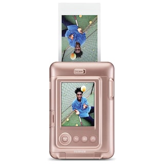 Foto 7 | Cámara Instax Fujifilm Instax Mini Liplay Hybrid Oro Rosa - Venta Internacional.