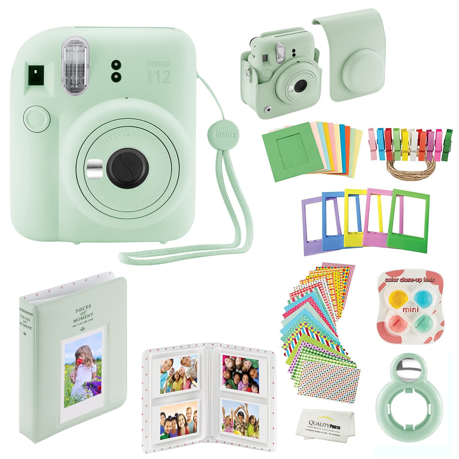 Foto 2 pulgar | Cámara Instantánea Fujifilm Instax Mini 12 Con Kit De Accesorios - Venta Internacional.