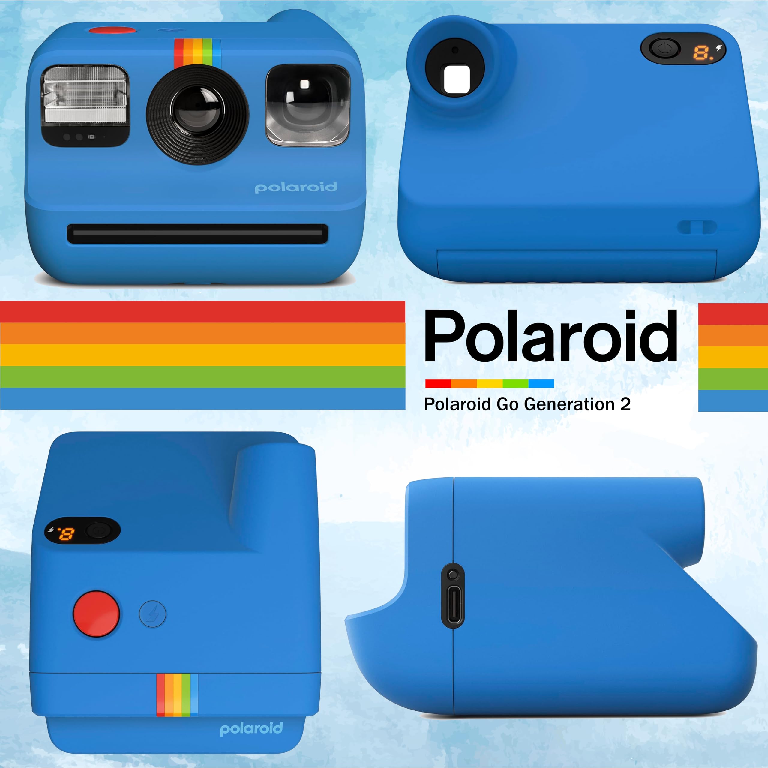 Foto 4 | Cámara De Película Instantánea Polaroid Go Generation 2 Con Paquete - Venta Internacional.