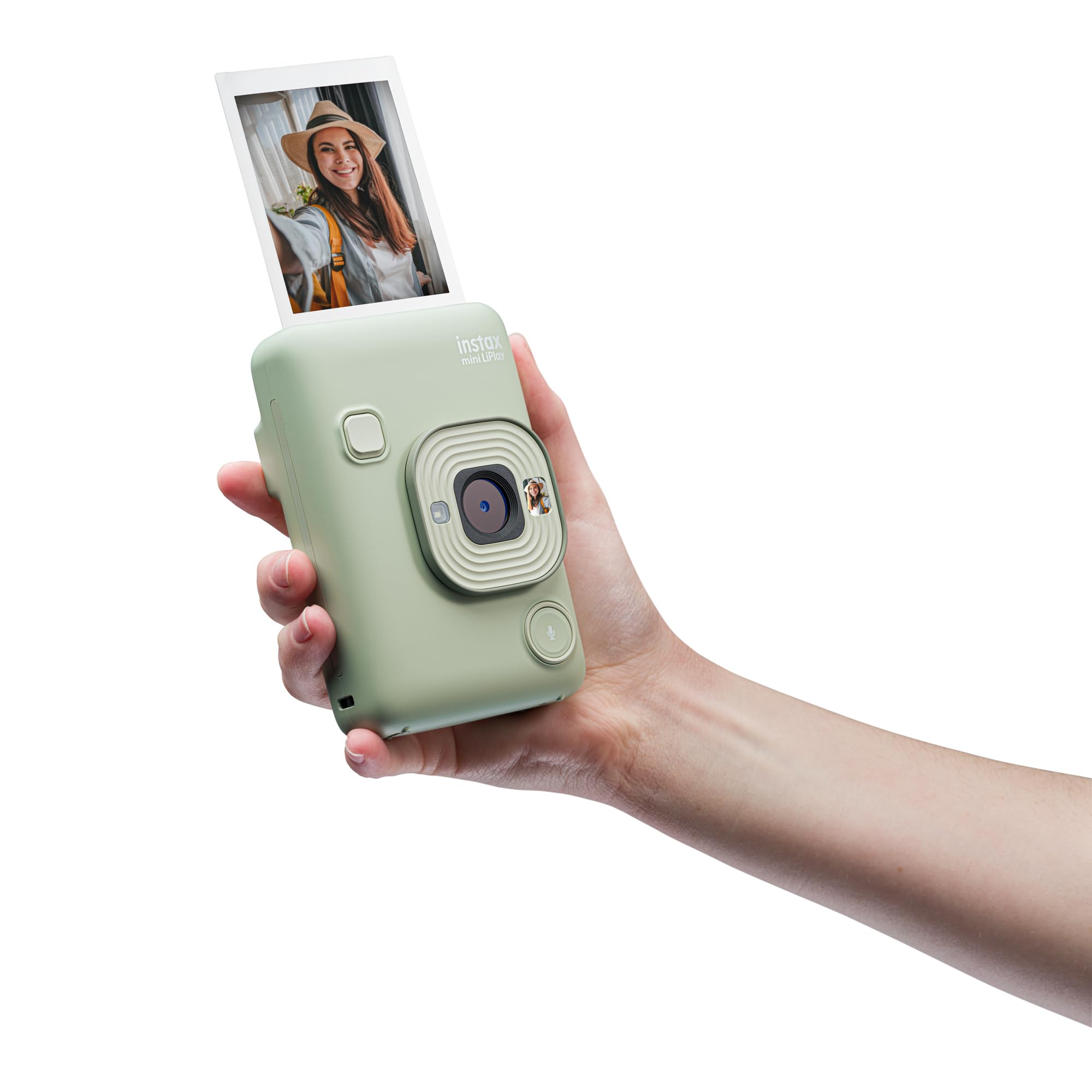 Foto 5 pulgar | Cámara Instantánea Fujifilm Instax Mini Liplay Hybrid - Verde - Venta Internacional.