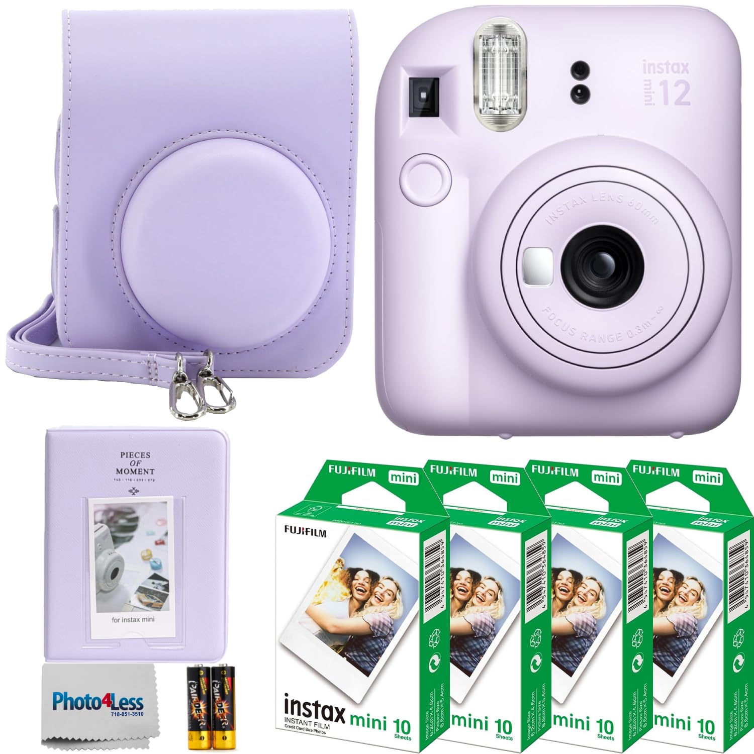 Foto 2 pulgar | Cámara De Película Instantánea Fujifilm Instax Mini 12 Lilac Purple - Venta Internacional.