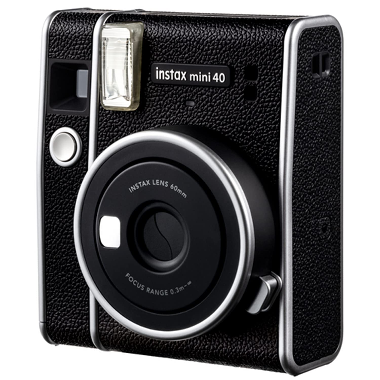 Foto 2 | Cámara Instantánea Fujifilm Instax Mini 40 Negra Con Película De 60 Hojas - Venta Internacional.