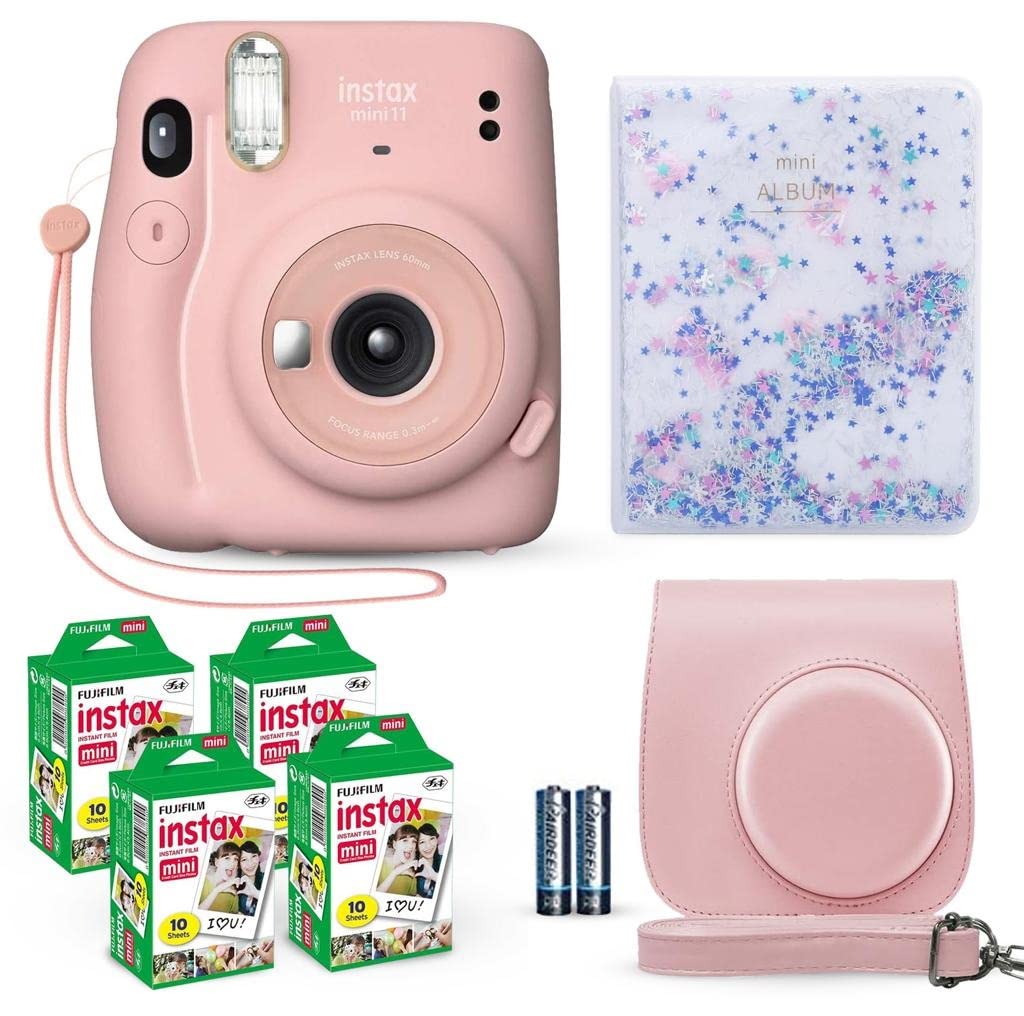 Foto 2 pulgar | Cámara Instantánea Fujifilm Instax Mini 11 Rosa Rubor Con Película - Venta Internacional.