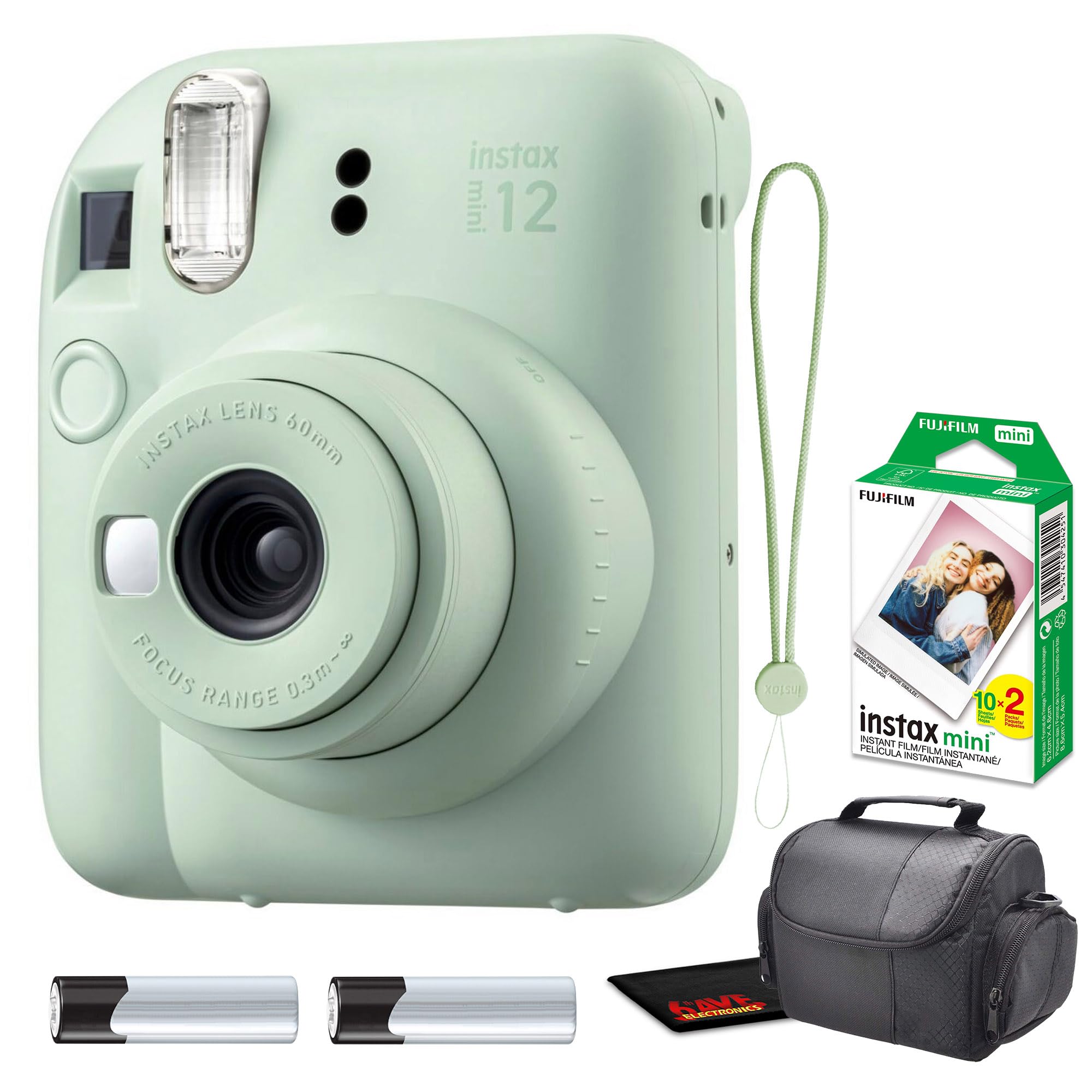 Foto 2 pulgar | Cámara Instantánea Fujifilm Instax Mini 12 Verde Menta Con Películas - Venta Internacional.