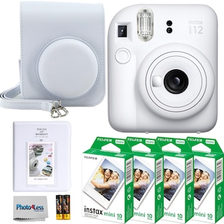 Foto 1 | Cámara De Película Instantánea Fujifilm Instax Mini 12 Clay White - Venta Internacional.