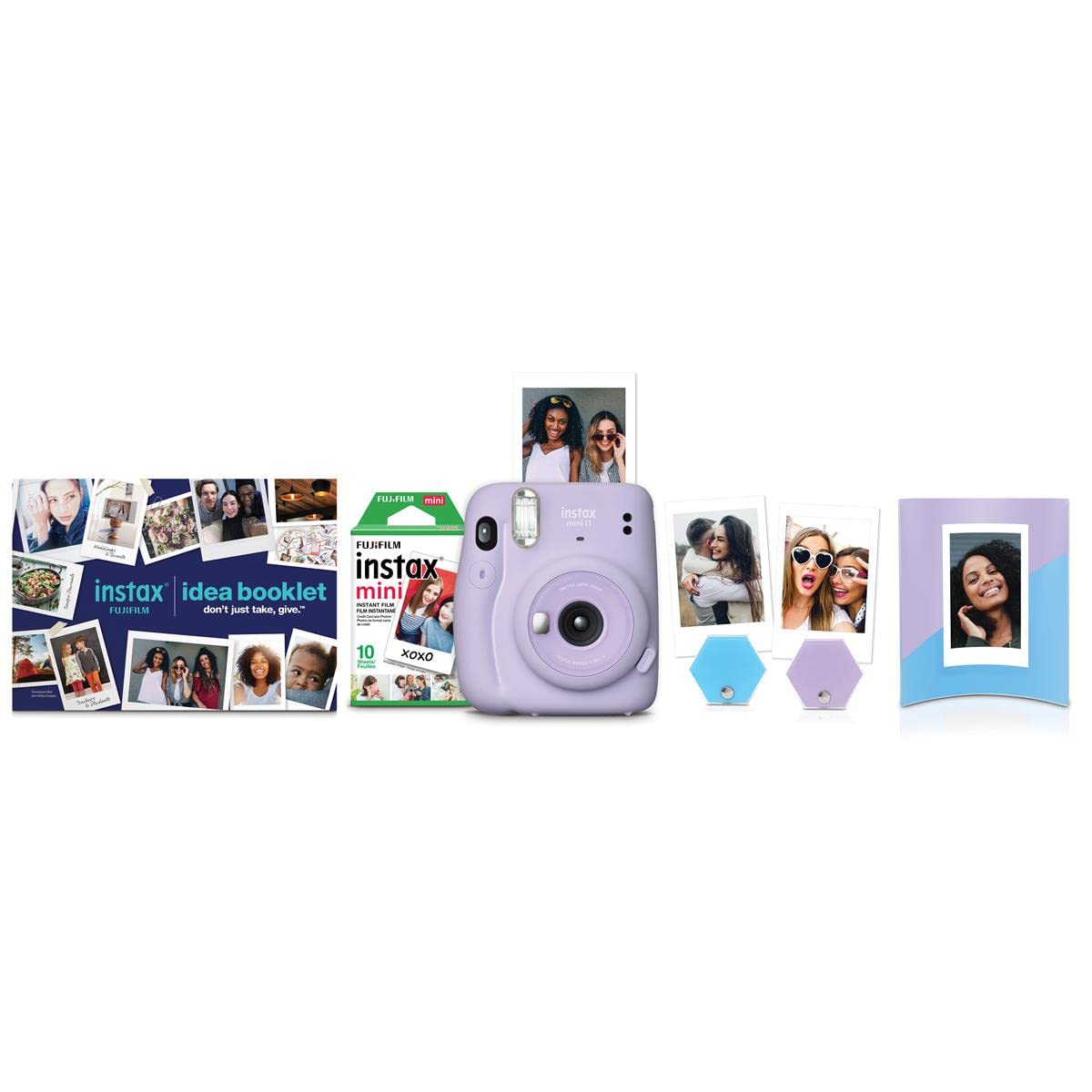 Foto 2 pulgar | Cámara Fujifilm Instax Mini 11 2021 Con Película Y Accesorios - Venta Internacional.