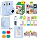 Paquete De Cámara Fujifilm Instax Mini 12 Con 20 Hojas De Película, Azul - Venta Internacional.