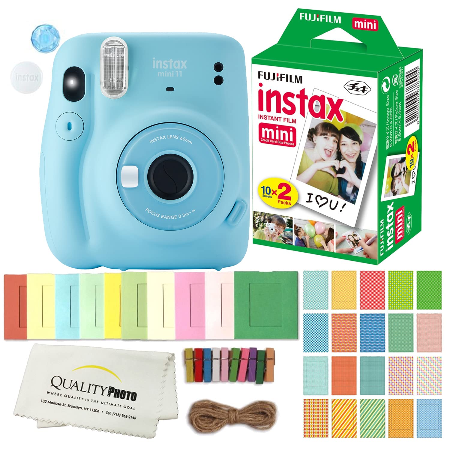 Foto 2 pulgar | Cámara De Película Instantánea Fujifilm Instax Mini 11 Con Película Y Acceso. - Venta Internacional.