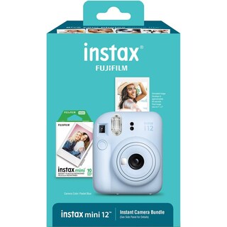 Foto 2 | Cámara Fujifilm Instax Mini 12 Azul Con Paquete Navideño 2023 - Venta Internacional.