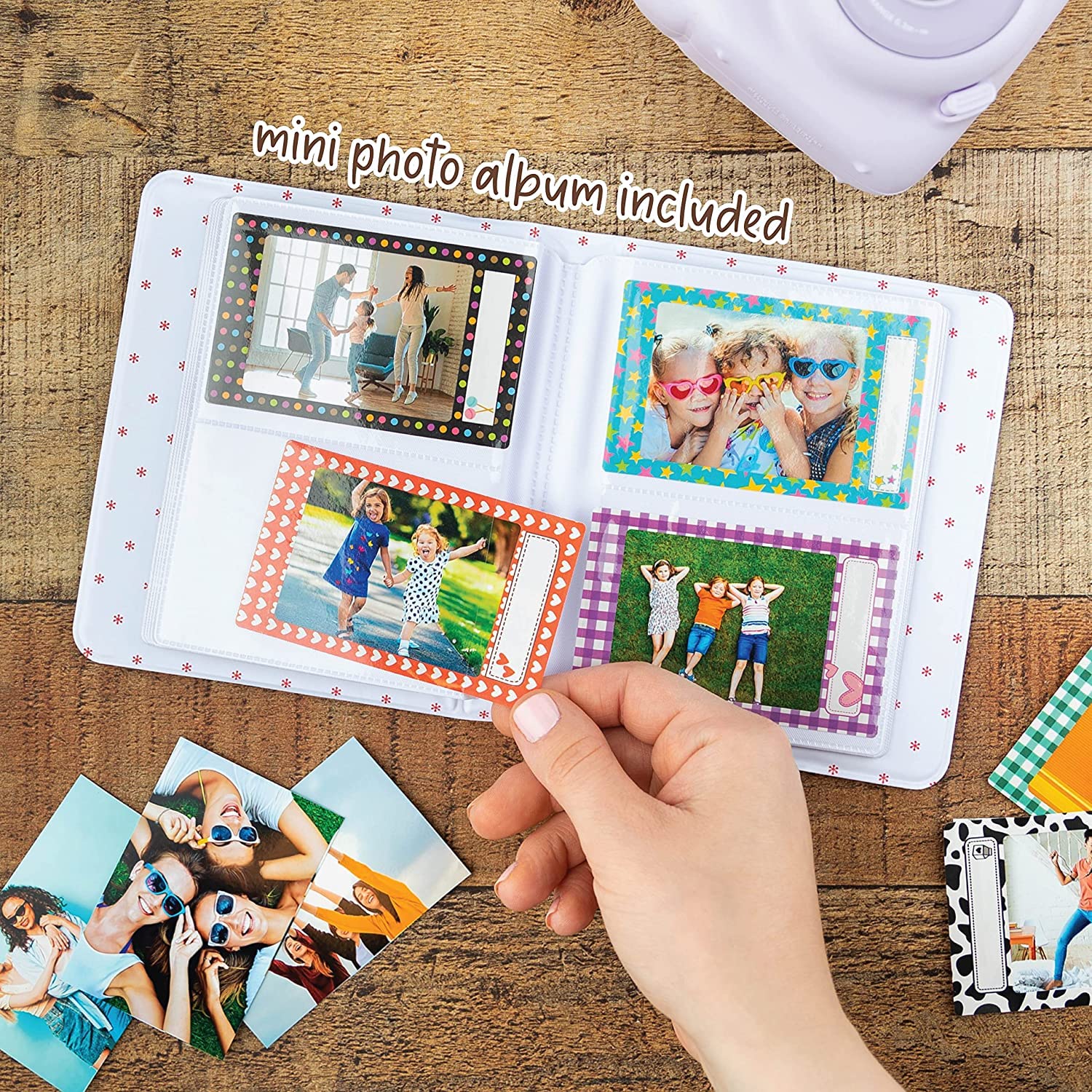 Foto 6 | Cámara Fujifilm Instax Mini 12 Con Película 50 Hojas Rosa - Venta Internacional.