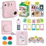 Cámara Fujifilm Instax Mini 12 Rosa Con 20 Hojas De Película + Acc - Venta Internacional.