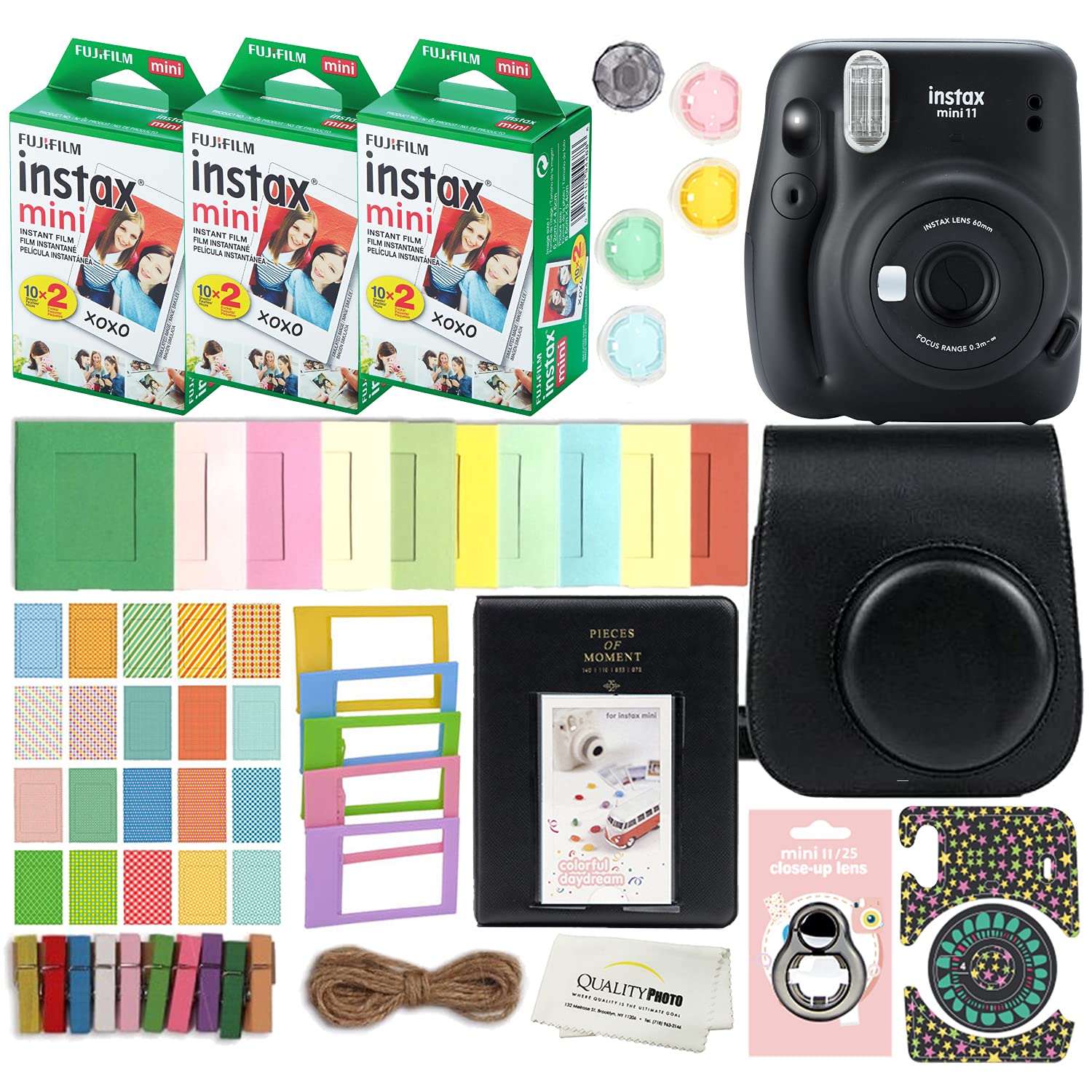 Foto 2 pulgar | Cámara Instantánea Fujifilm Instax Mini 11 Con Kit De Accesorios - Venta Internacional.