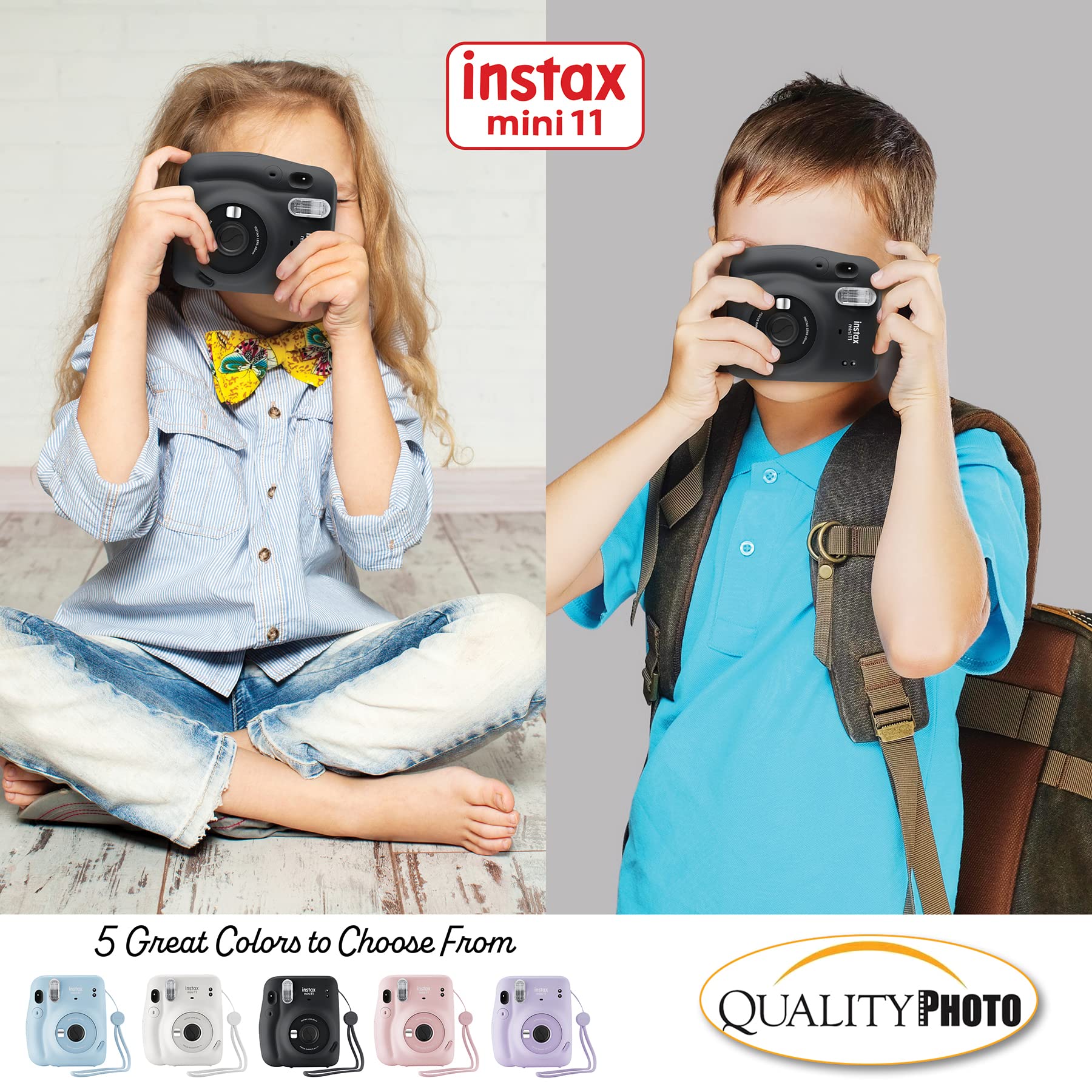 Foto 8 pulgar | Cámara Instantánea Fujifilm Instax Mini 11 Con Kit De Accesorios - Venta Internacional.