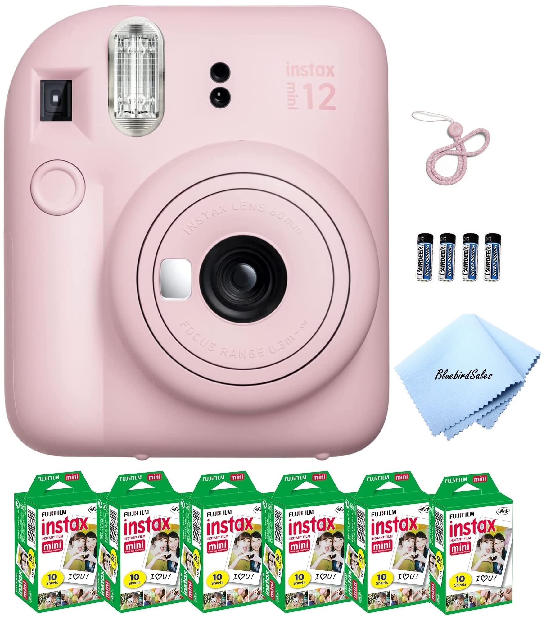 Foto 2 | Cámara Instantánea Fujifilm Mini 12 Con Película, Baterías Y Tela - Venta Internacional.