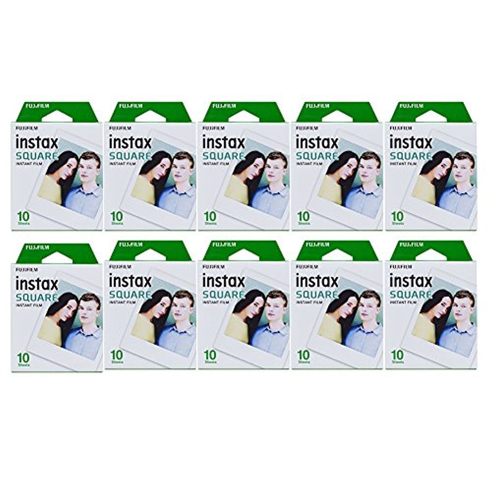 Foto 2 pulgar | Paquete Fujifilm Square De 10 Películas Instantáneas (100 Exposiciones) Para Sq1, Sq6 Y Sq10 - Venta Internacional.
