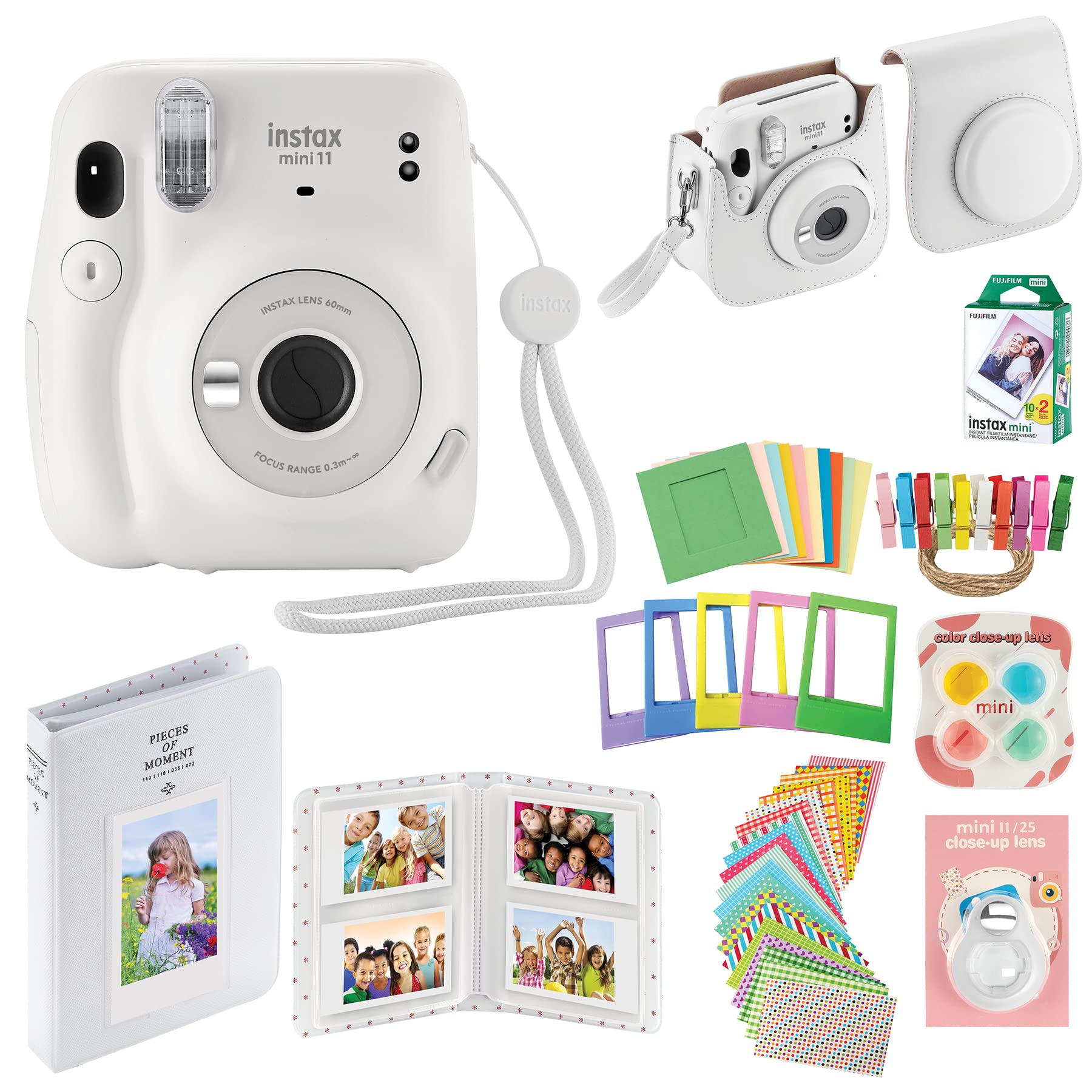 Foto 2 pulgar | Cámara Fujifilm Instax Mini 11 Con Funda, 20 Películas Y Accesorios - Venta Internacional.