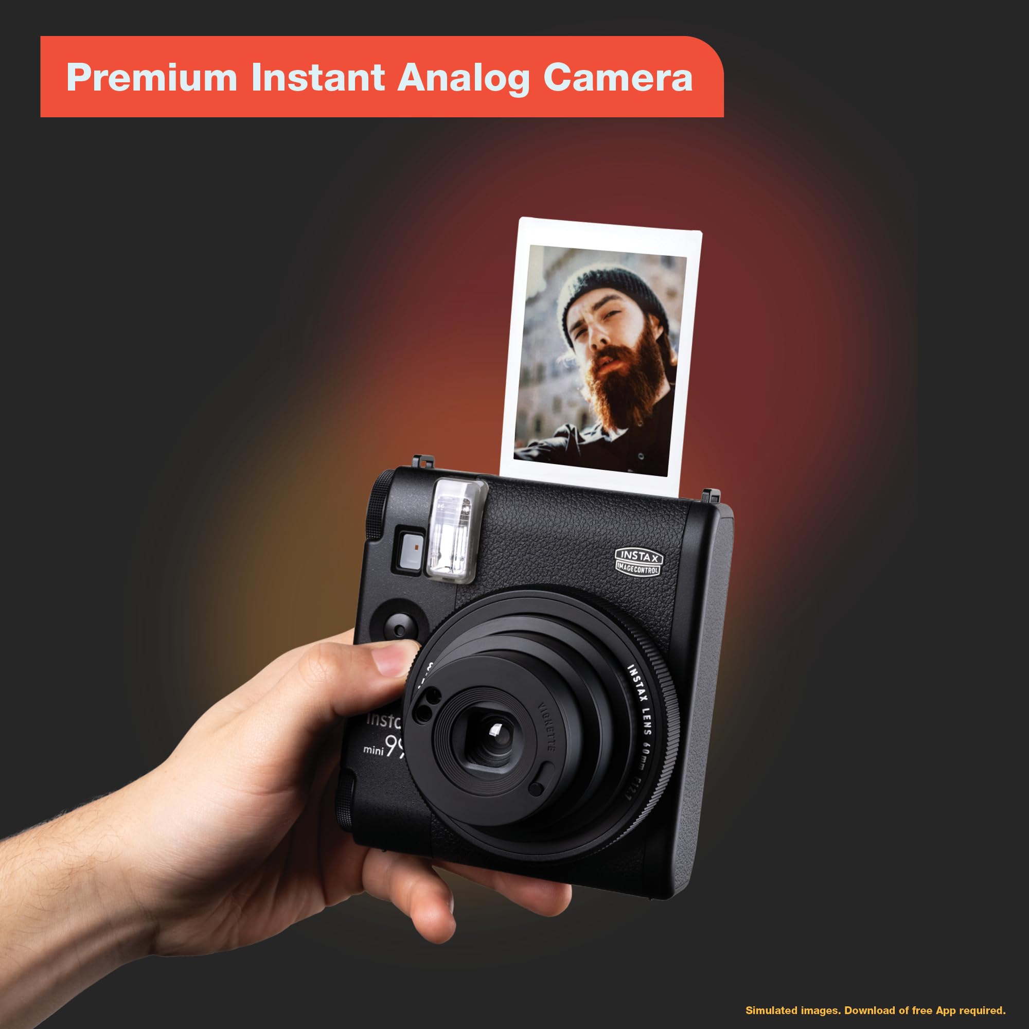 Foto 2 | Cámara De Película Instantánea Fujifilm Instax Mini 99 Negra - Venta Internacional.