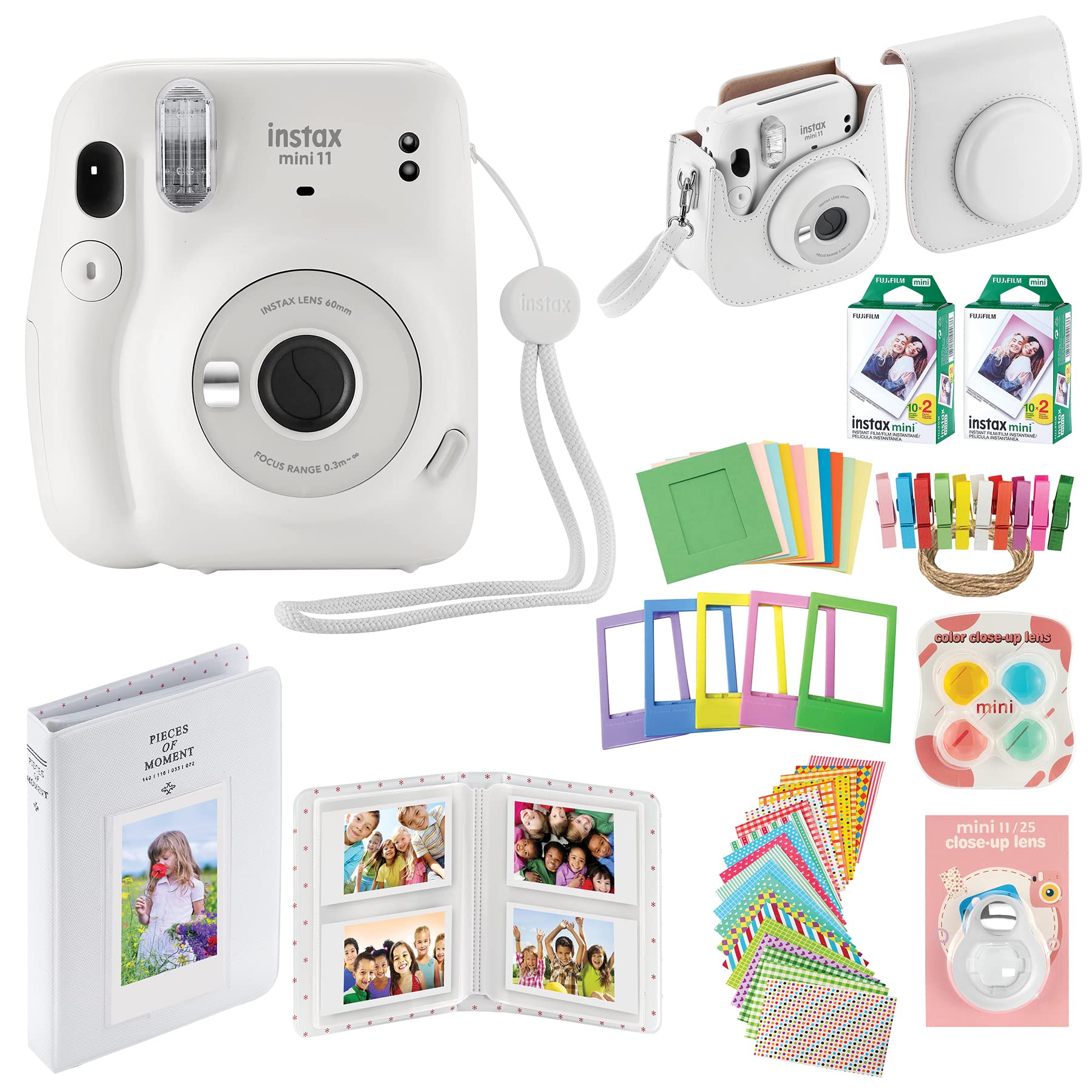 Cámara Fujifilm Instax Mini 11 Instant Con 40 Películas Y Acceso. - Venta Internacional.