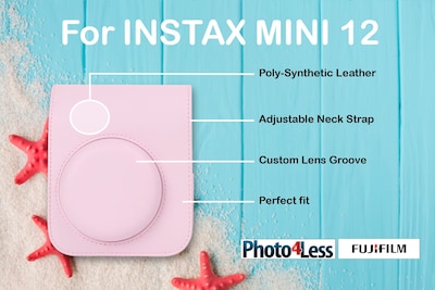 Foto 4 | Cámara De Película Instantánea Fujifilm Instax Mini 12 Blossom Pink - Venta Internacional.
