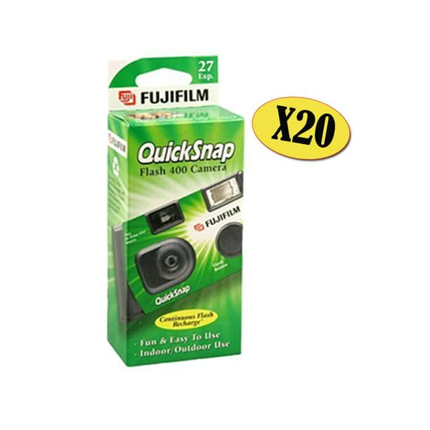 Foto 4 | Cámara Desechable Fujifilm Quicksnap Flash 400 De 35 Mm (paquete De 10) - Venta Internacional.