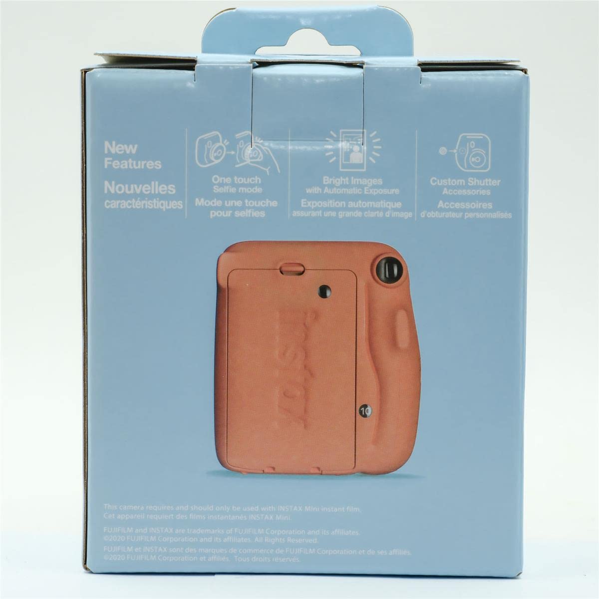 Foto 7 pulgar | Cámara De Película Instantánea Fujifilm Instax Mini 11 Terracotta Orange - Venta Internacional.