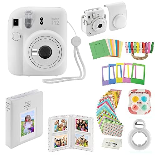 Cámara Instantánea Fujifilm Instax Mini 12 Con Kit De Accesorios Clay - Venta Internacional.