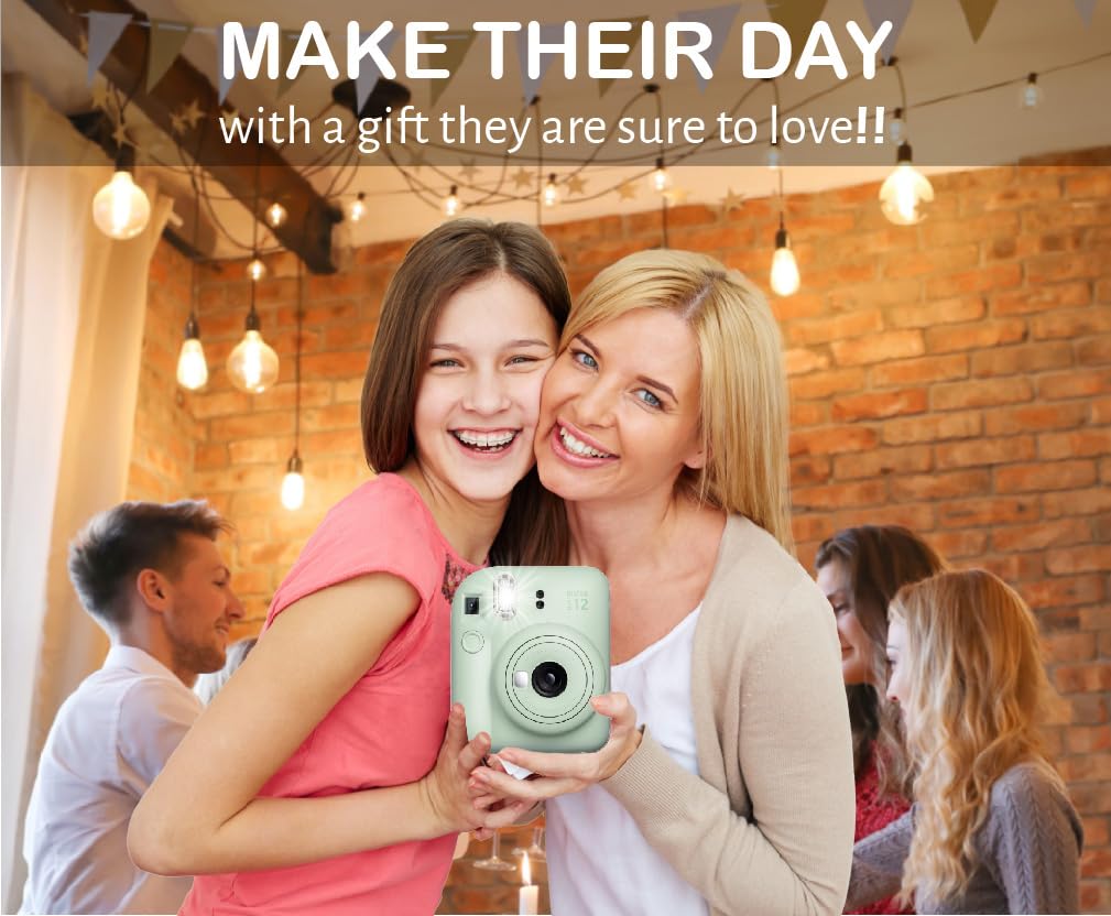 Foto 7 | Cámara De Película Instantánea Fujifilm Instax Mini 12 Verde Menta - Venta Internacional.