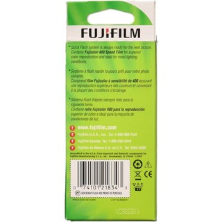 Foto 6 | Cámara Fujifilm Quicksnap Flash 400 35 Mm 27 Exp Con Flash X6 - Venta Internacional.
