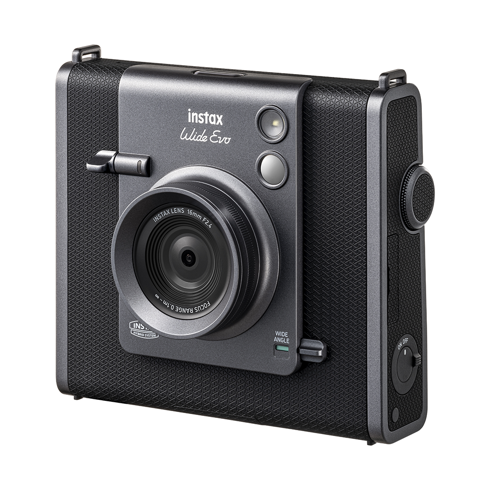 Cámara Fujifilm Instax Wide Evo Negra