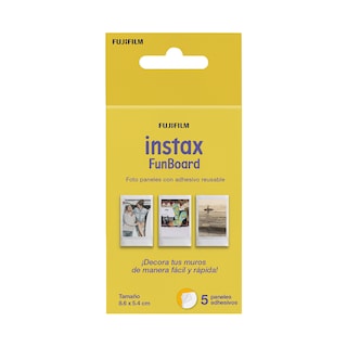 Foto 6 | Paquete Instax Mini 12 Blanca + Funboard