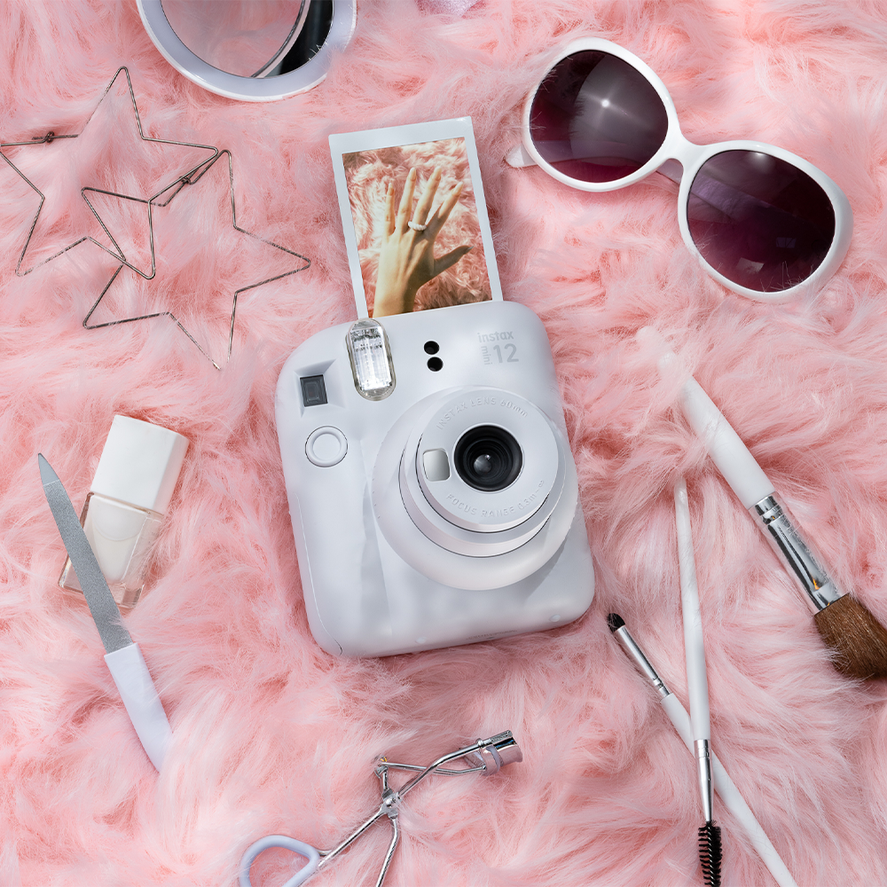 Foto 8 pulgar | Paquete Instax Mini 12 Blanca + Funboard