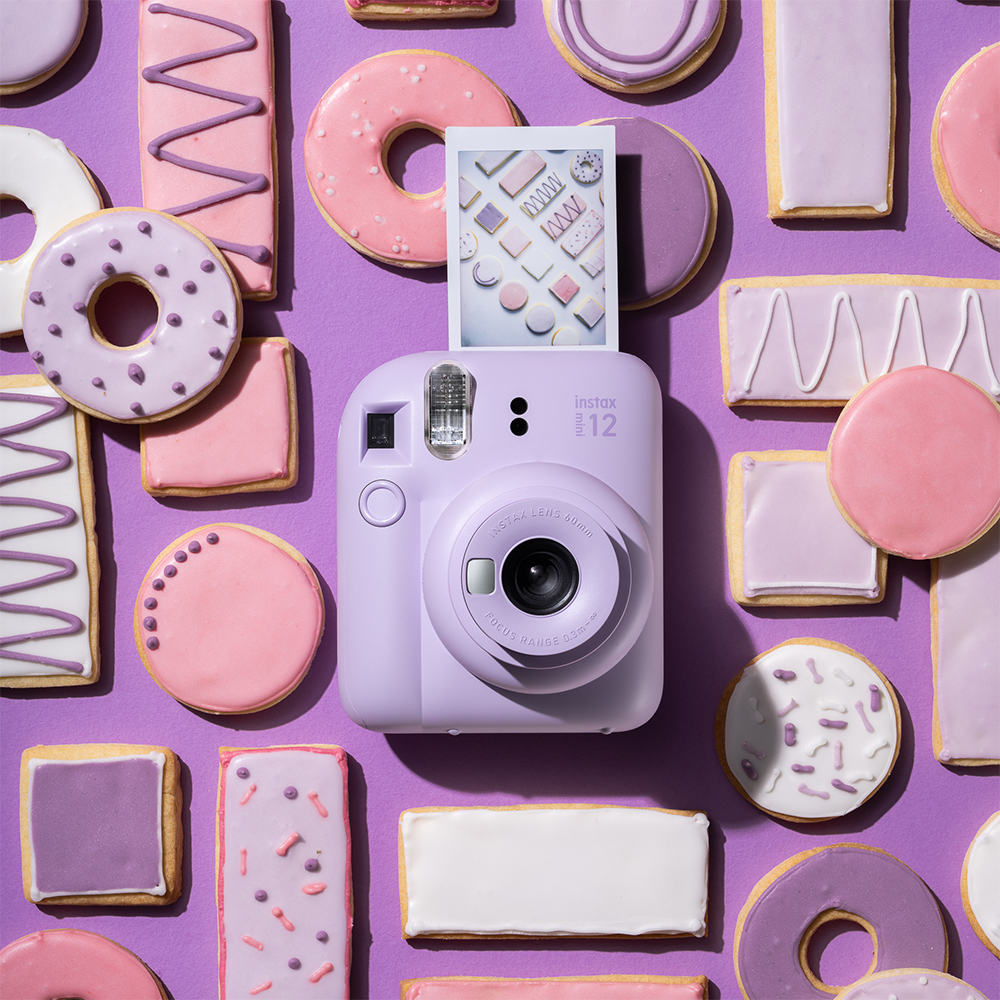 Foto 7 | Paquete Instax Mini 12 Lila + Funboard