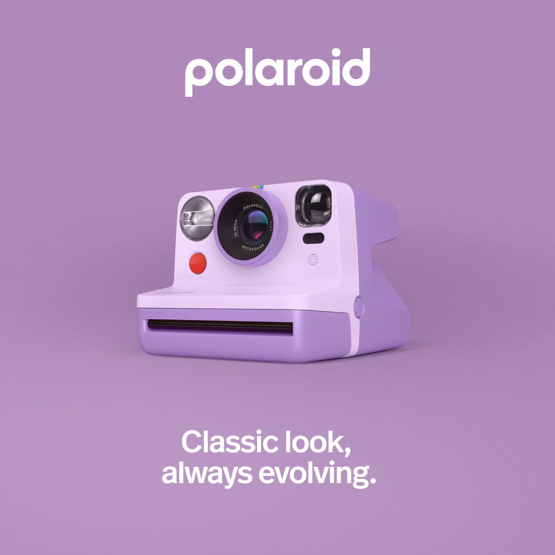 Foto 2 | Cámara De Película Instantánea Polaroid Now, Segunda Generación, I-type, Color Morado - Venta Internacional.