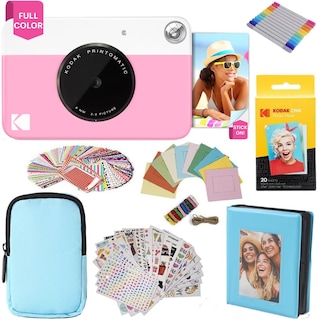 Foto 1 | Paquete De Regalo Para Cámara De Impresión Instantánea Kodak Printomatic, Rosa - Venta Internacional.