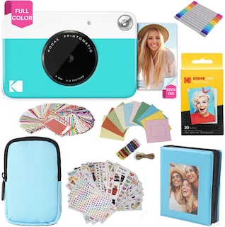 Foto 1 | Paquete De Regalo Para Cámara De Impresión Instantánea Kodak Printomatic, Color Azul - Venta Internacional.