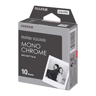 Foto 1 | Película Instax Square Monocromática Fujifilm - 10 Exposiciones - Venta Internacional.