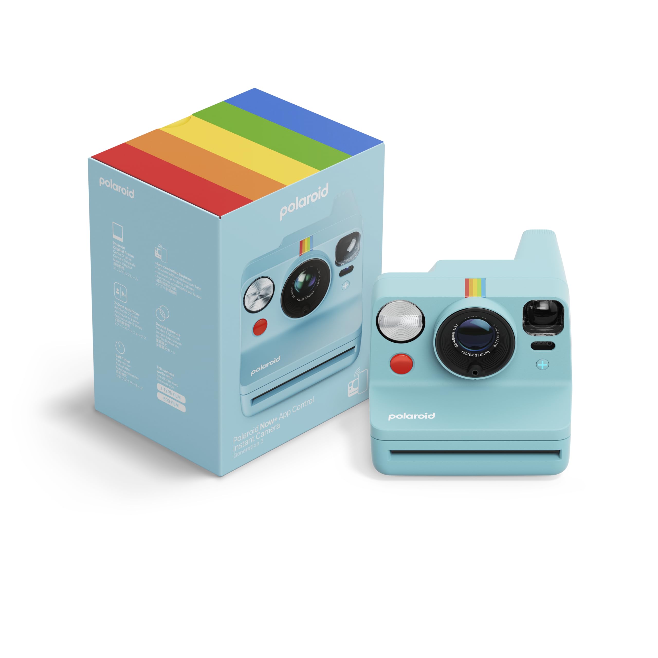 Foto 2 pulgar | Cámara De Película Instantánea Polaroid Now+ Bluetooth I-type De Tercera Generación - Venta Internacional.