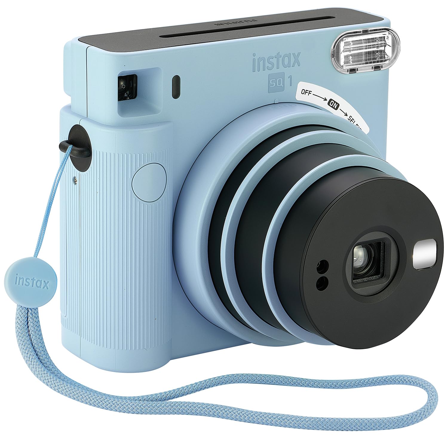Foto 3 pulgar | Cámara Instantánea Fujifilm Instax Square Sq1 Con 20 Películas Azul - Venta Internacional.